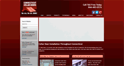 Desktop Screenshot of ctcellardoors.com